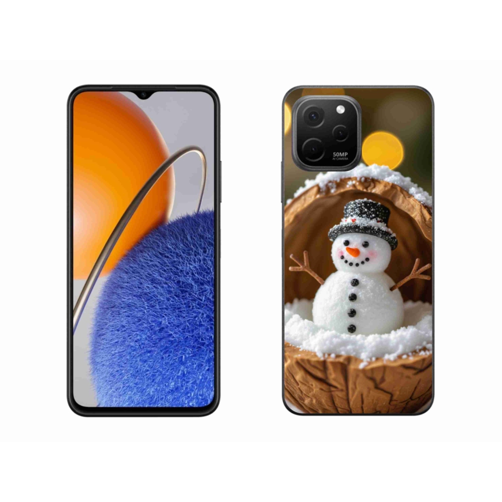 Gélový kryt mmCase na Huawei Nova Y61 - snehuliak 4