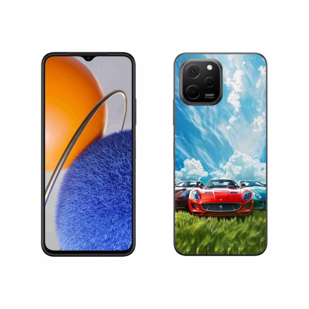 Gélový kryt mmCase na Huawei Nova Y61 - športové vozidlá
