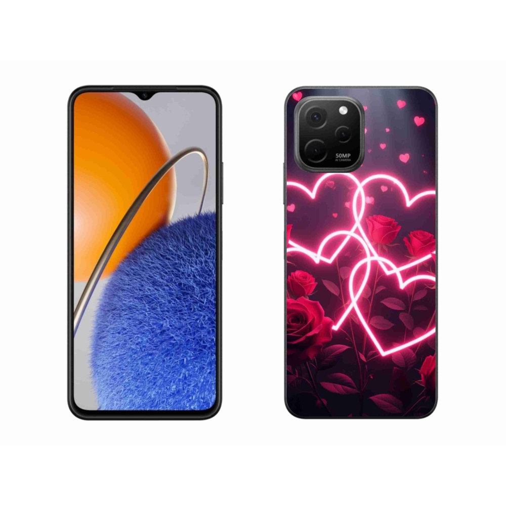 Gélový kryt mmCase na Huawei Nova Y61 - srdce lásky