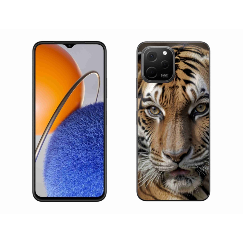 Gélový kryt mmCase na Huawei Nova Y61 - tigrie pohľad