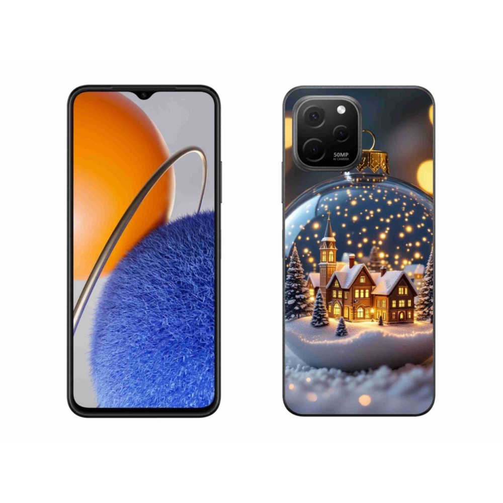 Gélový kryt mmCase na Huawei Nova Y61 - vianočné gule 4