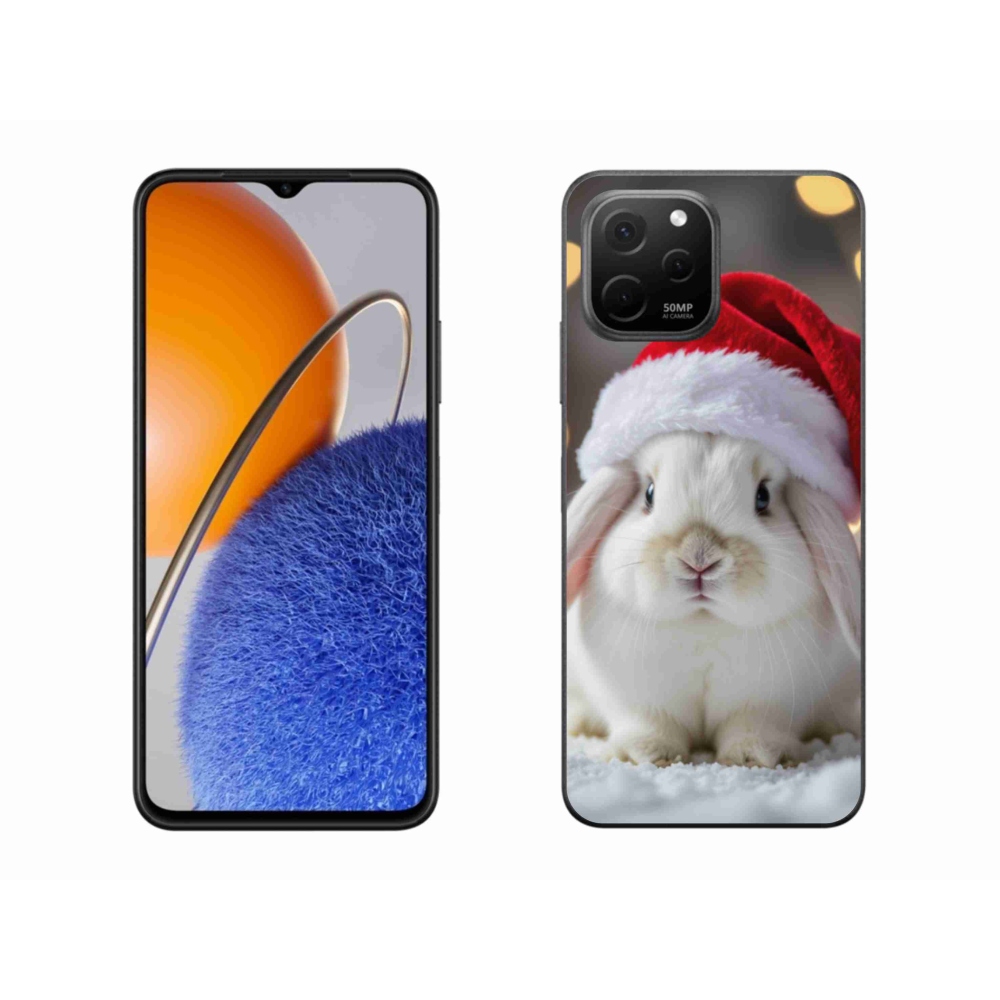 Gélový kryt mmCase na Huawei Nova Y61 - vianočný králik