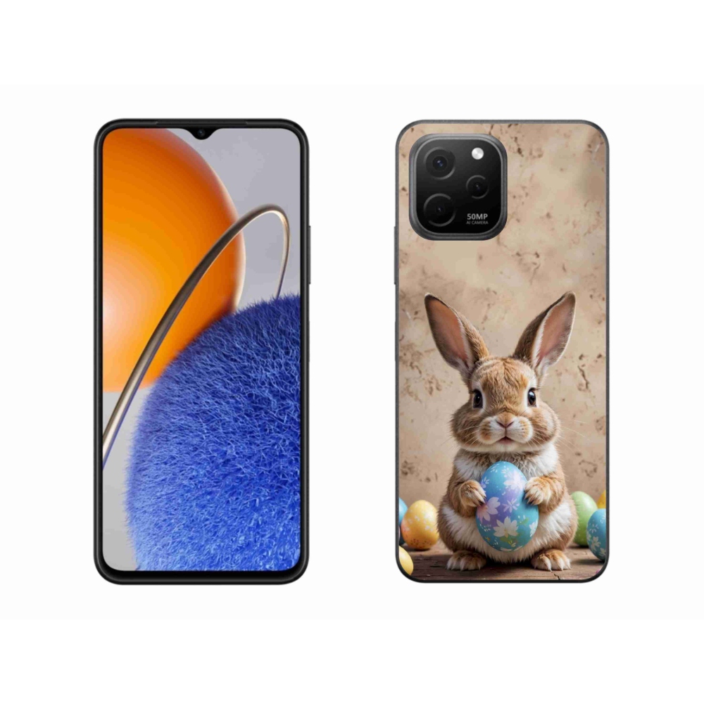 Gélový kryt mmCase na Huawei Nova Y61 - veľkonočný zajačik