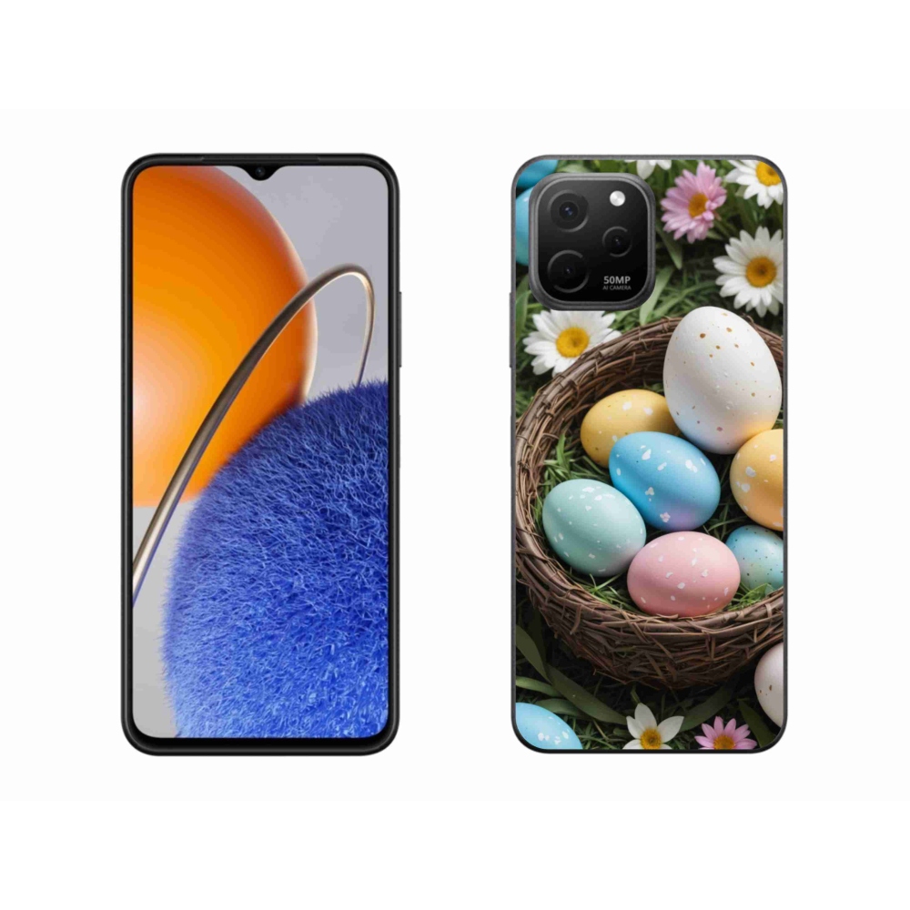Gélový kryt mmCase na Huawei Nova Y61 - veľkonočné vajíčka 2
