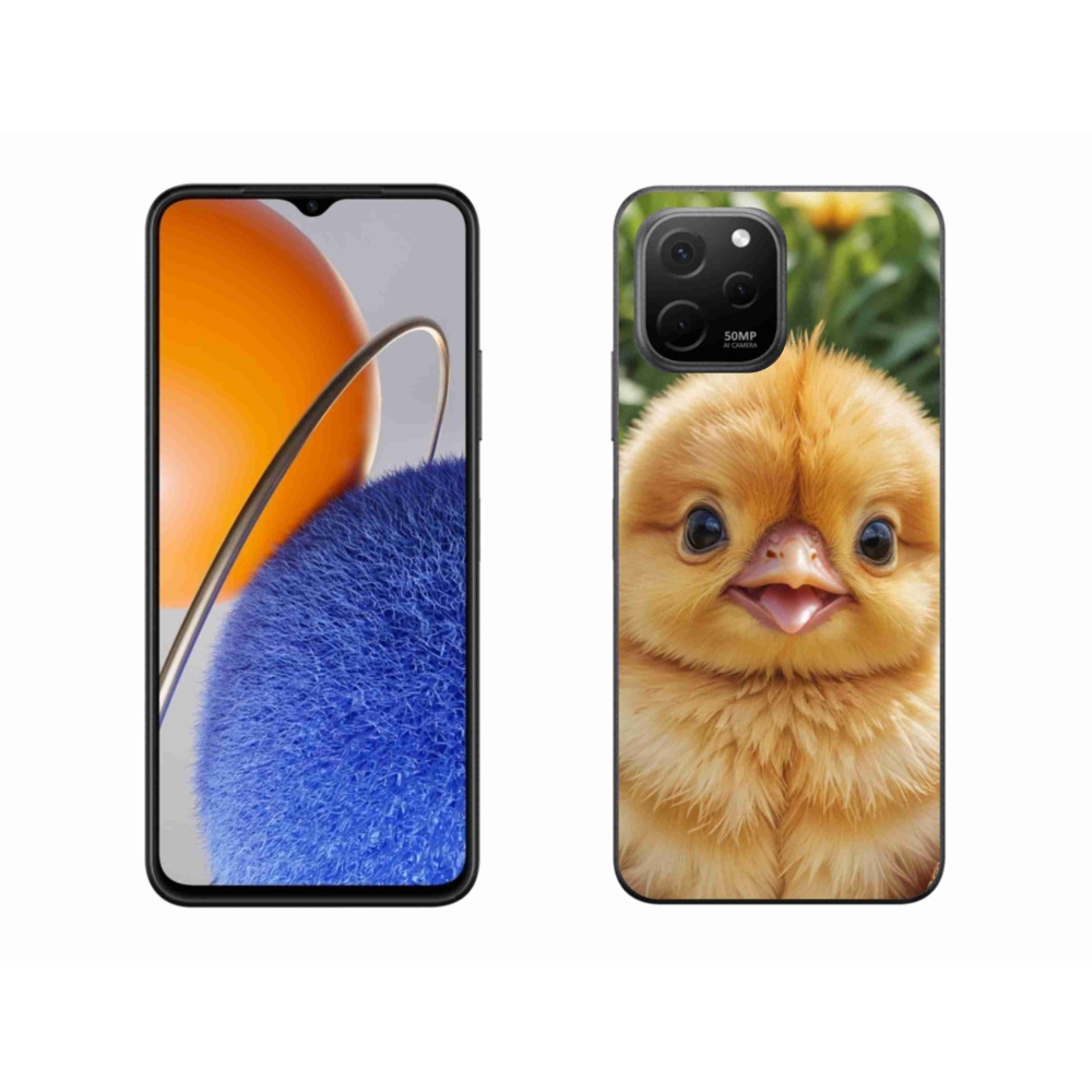 Gélový kryt mmCase na Huawei Nova Y61 - veselé kuriatko