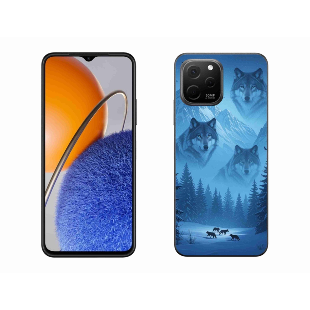 Gélový kryt mmCase na Huawei Nova Y61 - vlčia svorka