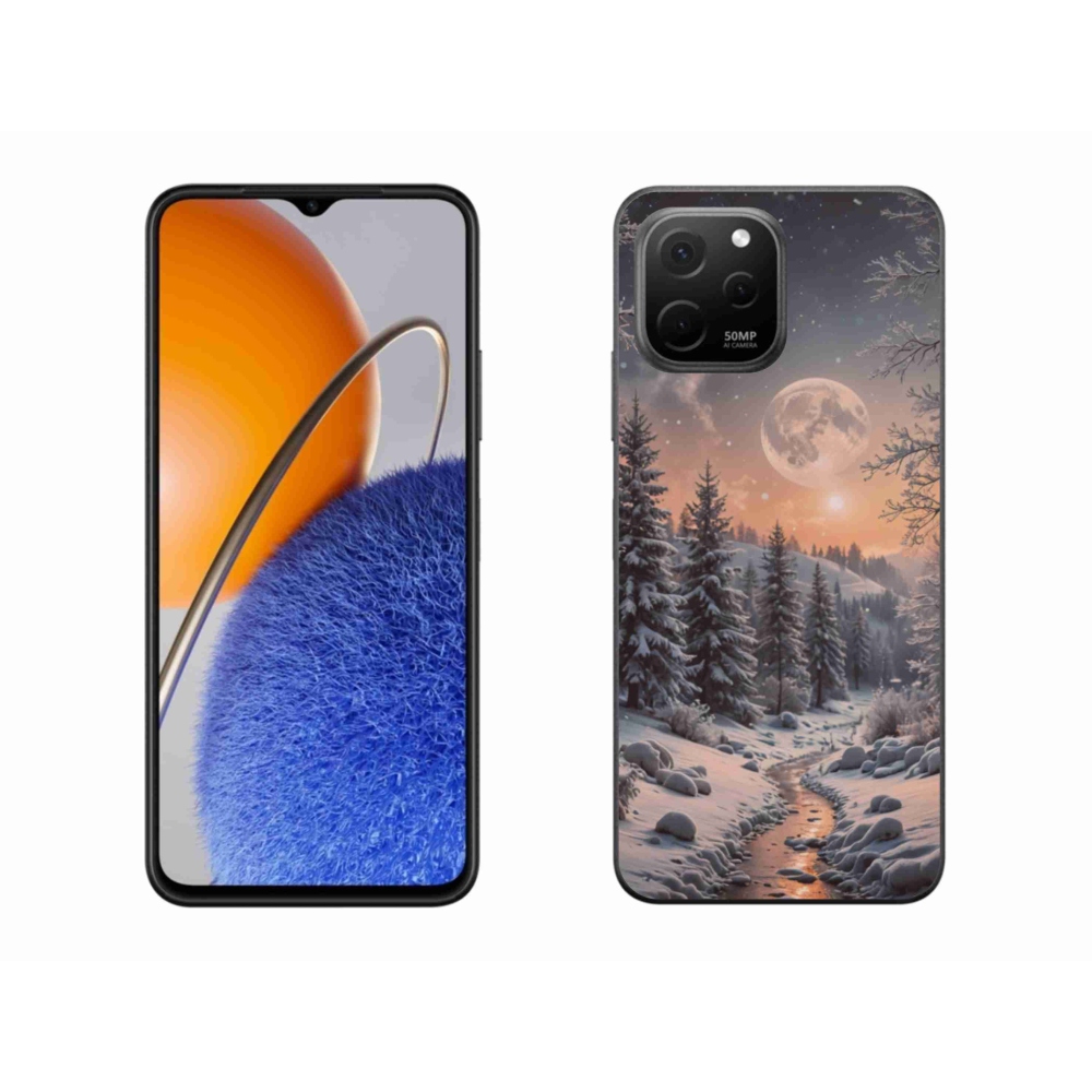 Gélový kryt mmCase na Huawei Nova Y61 - zimná krajina 2
