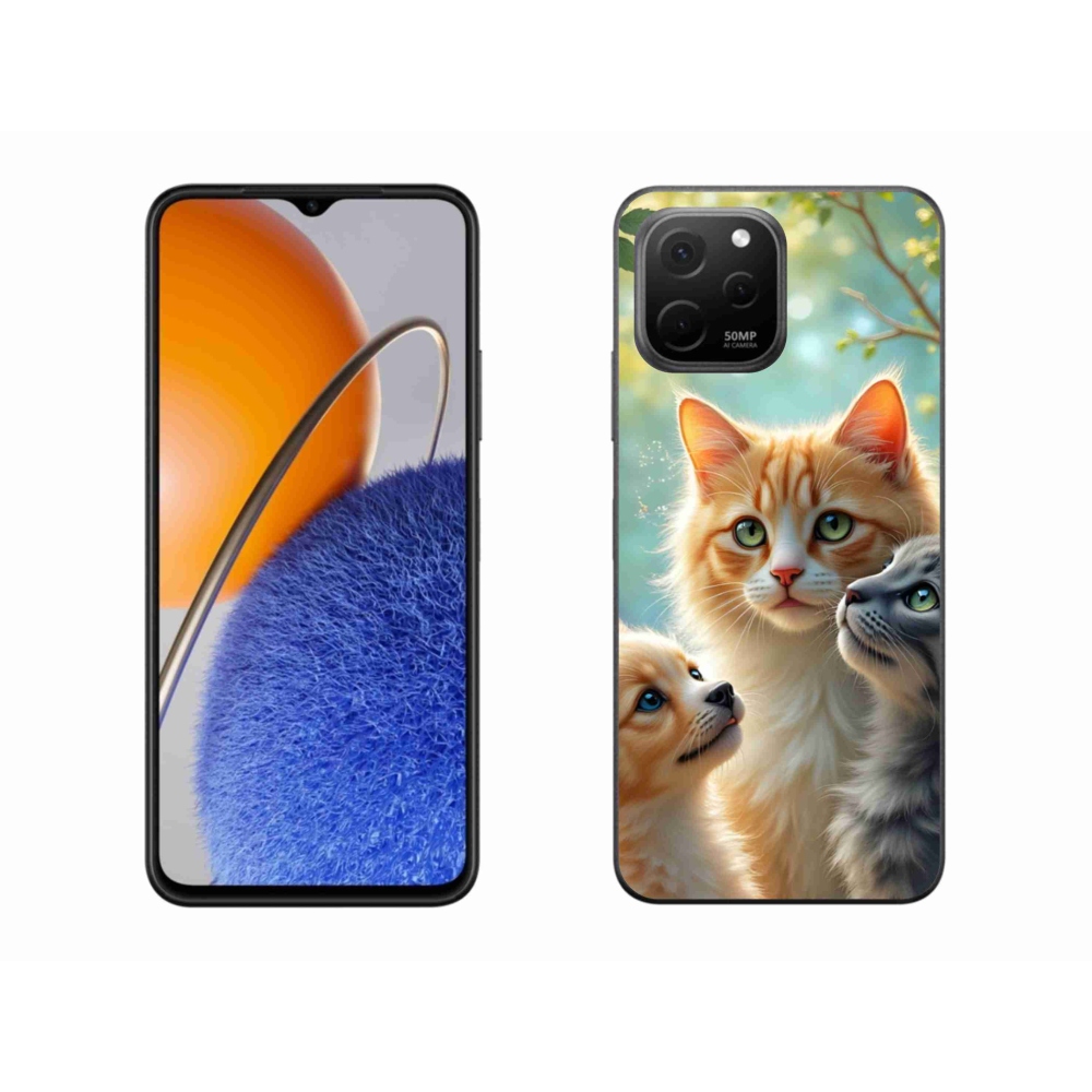 Gélový kryt mmCase na Huawei Nova Y61 - zvieracie priateľstvo 2
