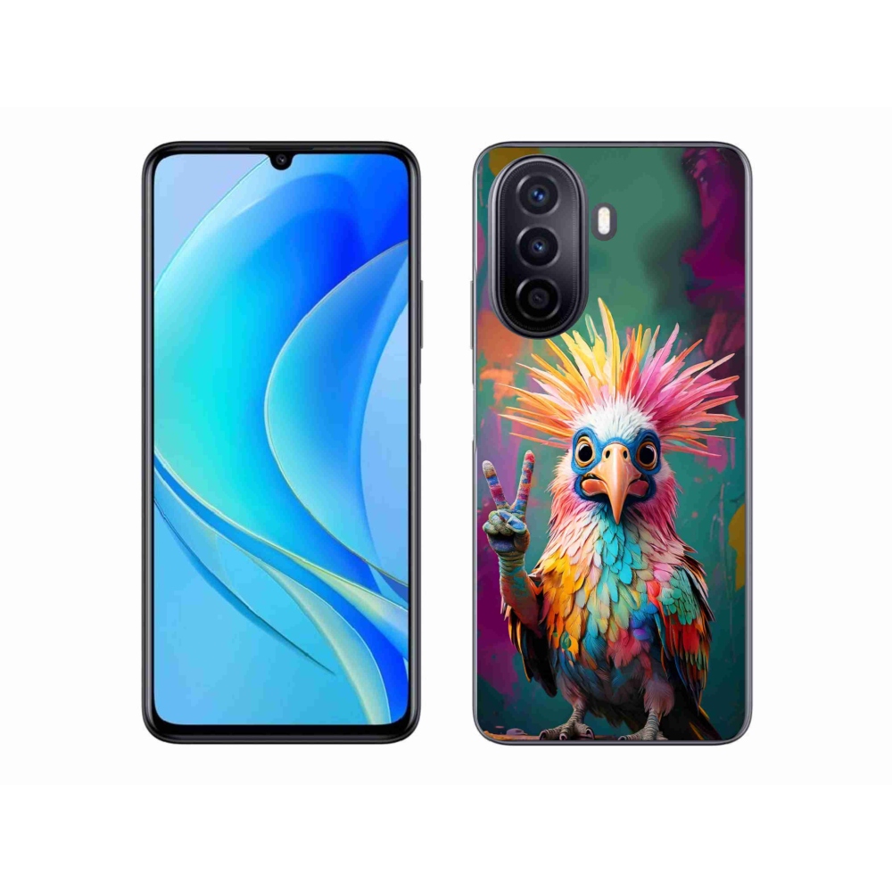Gélový kryt mmCase na Huawei Nova Y70 - farebný rebel