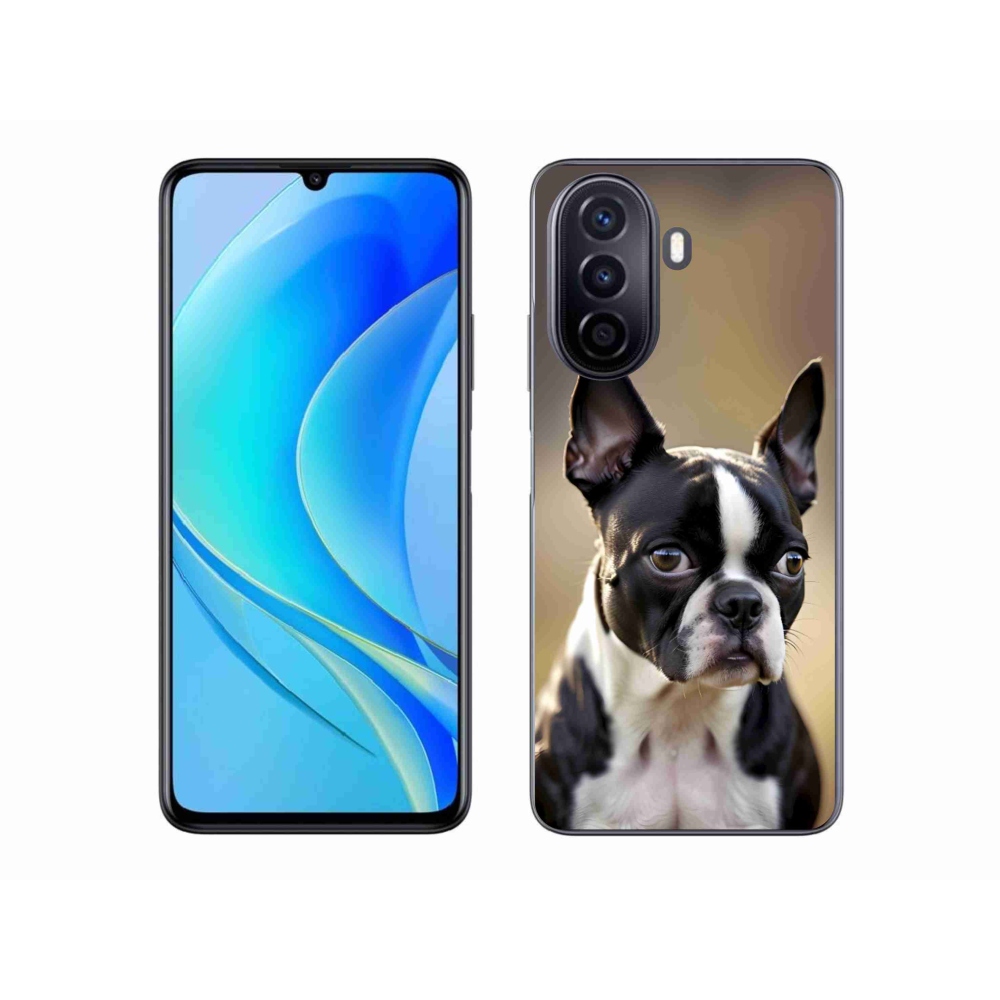 Gélový kryt mmCase na Huawei Nova Y70 - bostonský teriér