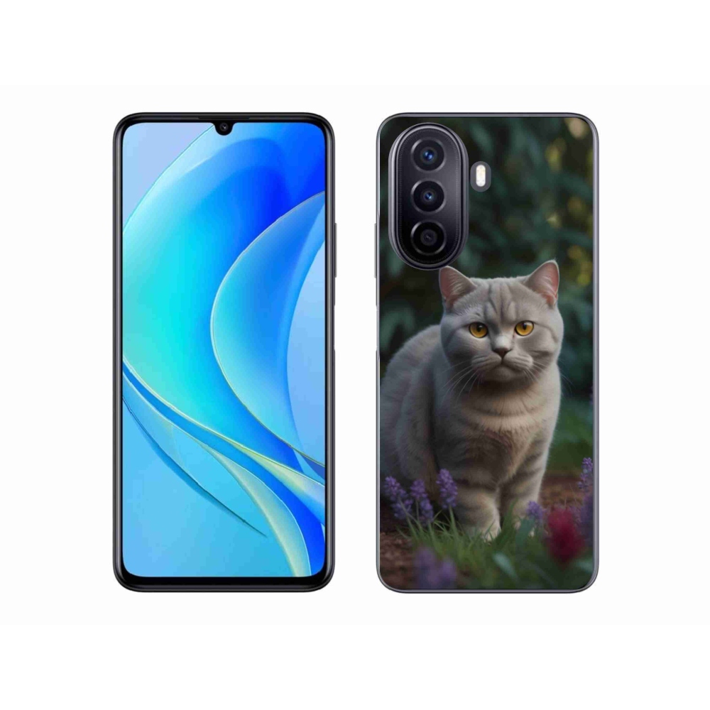 Gélový kryt mmCase na Huawei Nova Y70 - britská mačka