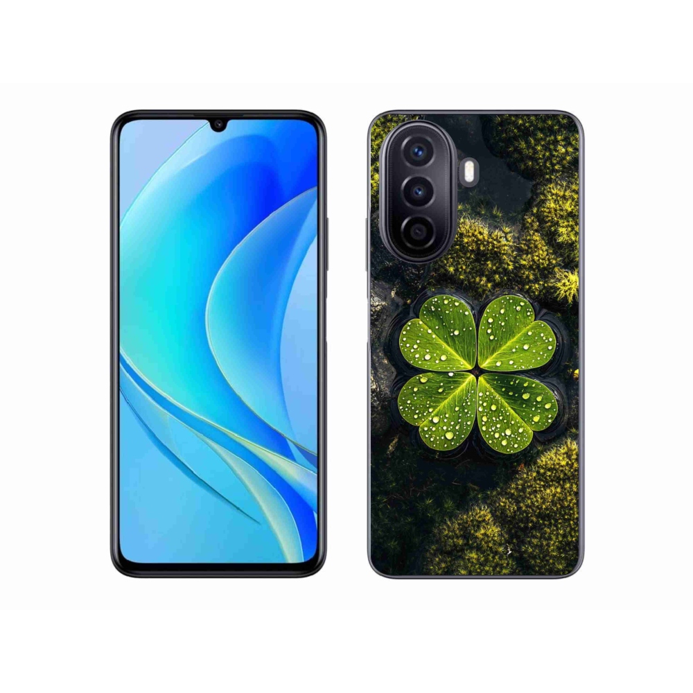 Gélový kryt mmCase na Huawei Nova Y70 - štvorlístok