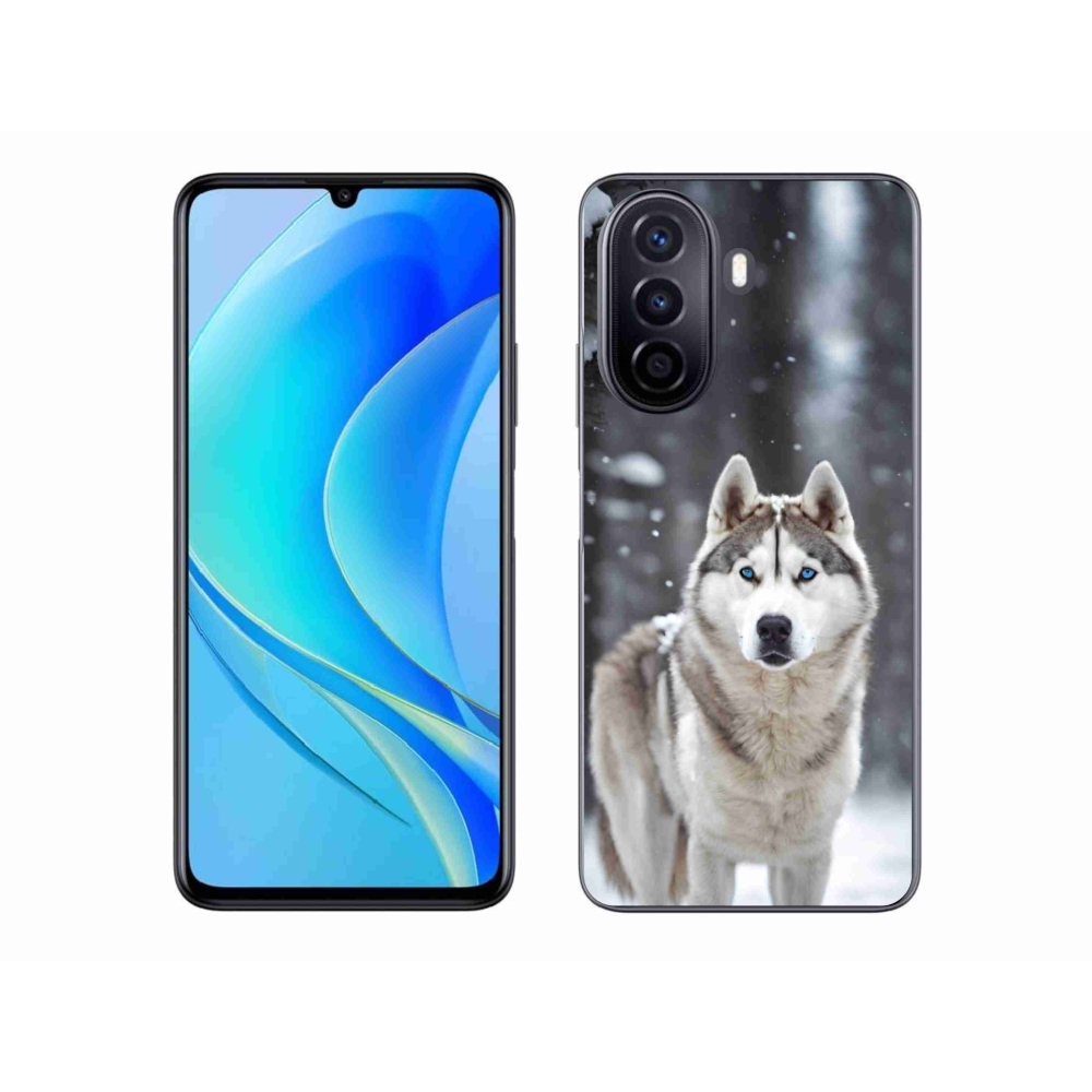 Gélový kryt mmCase na Huawei Nova Y70 - husky 2