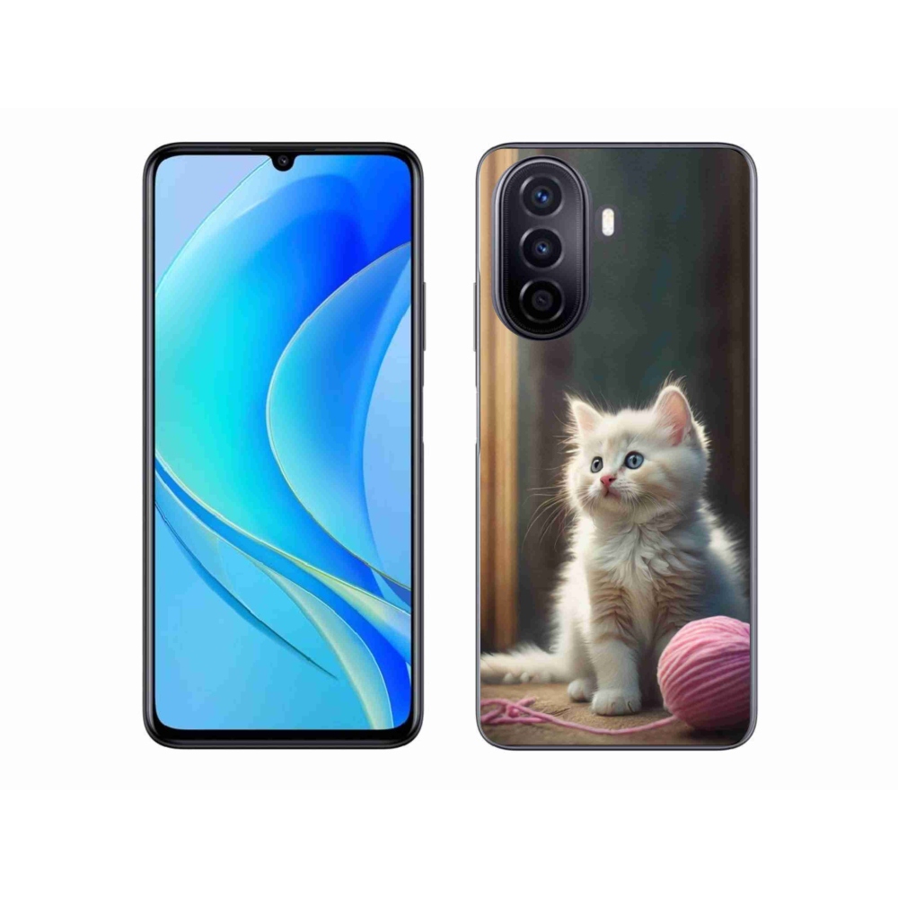 Gélový kryt mmCase na Huawei Nova Y70 - mačacie duo 2