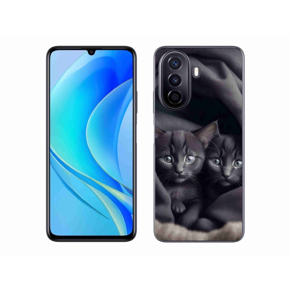 Gélový kryt mmCase na Huawei Nova Y70 - mačacie duo