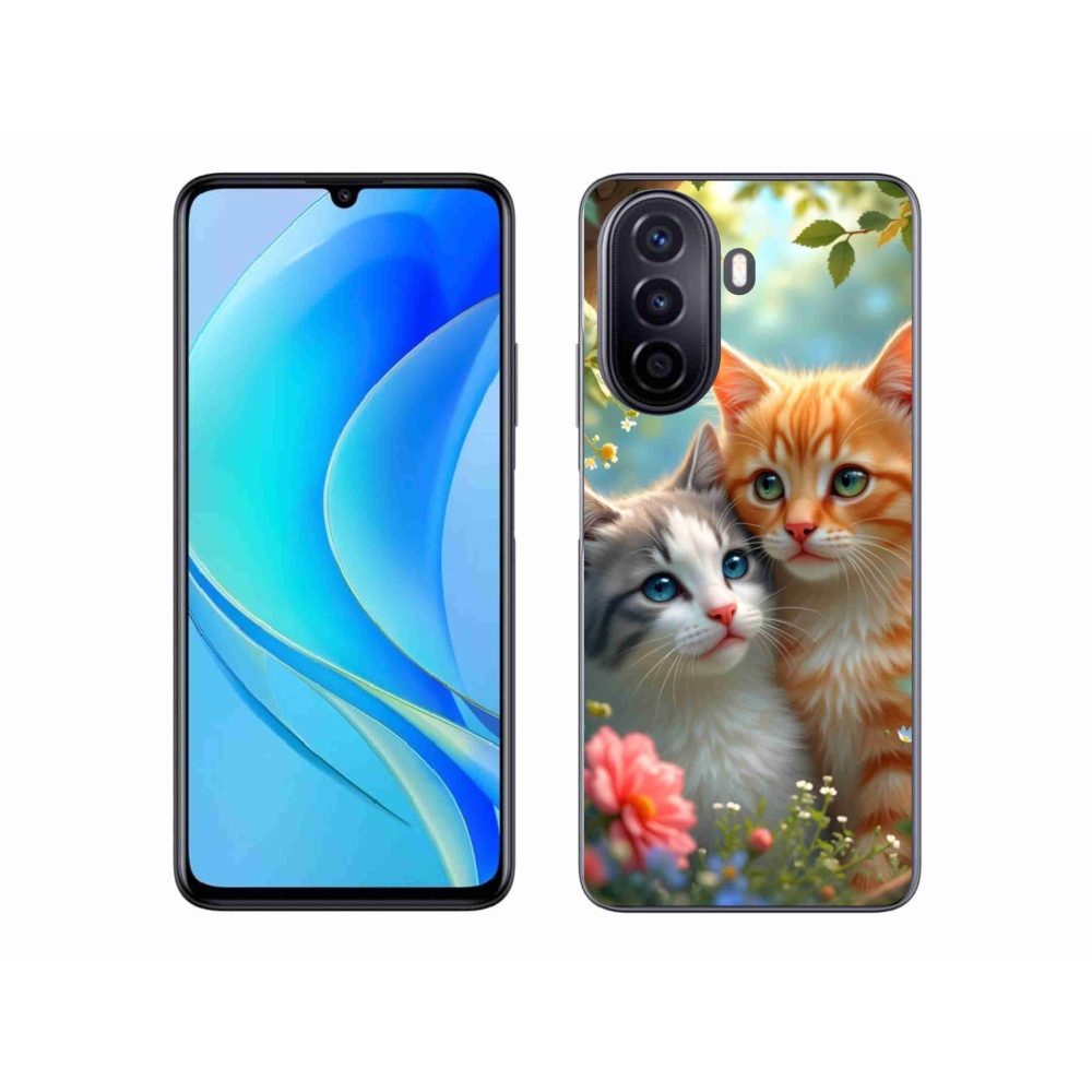Gélový kryt mmCase na Huawei Nova Y70 - mačacia láska 2