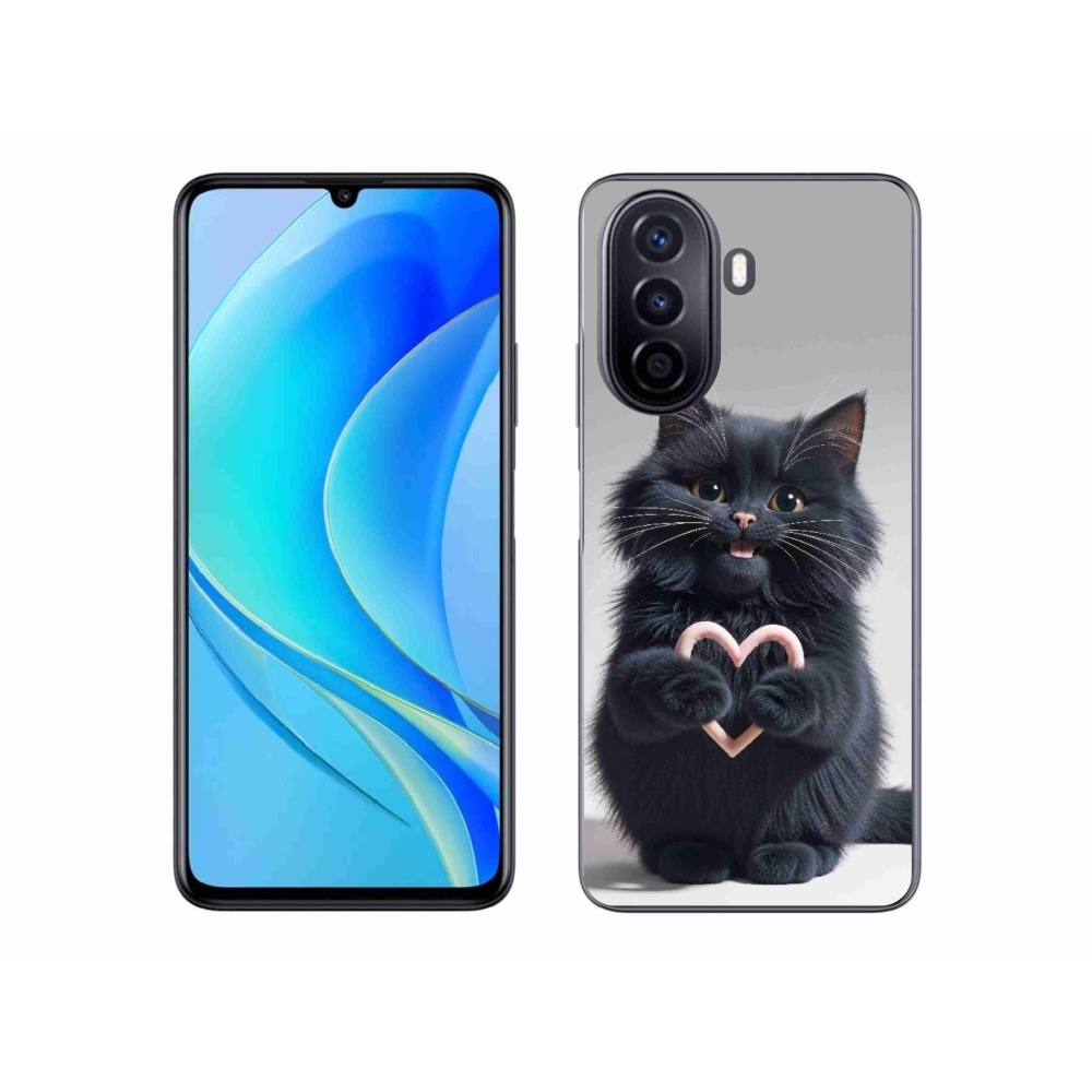Gélový kryt mmCase na Huawei Nova Y70 - mačacia láska 3
