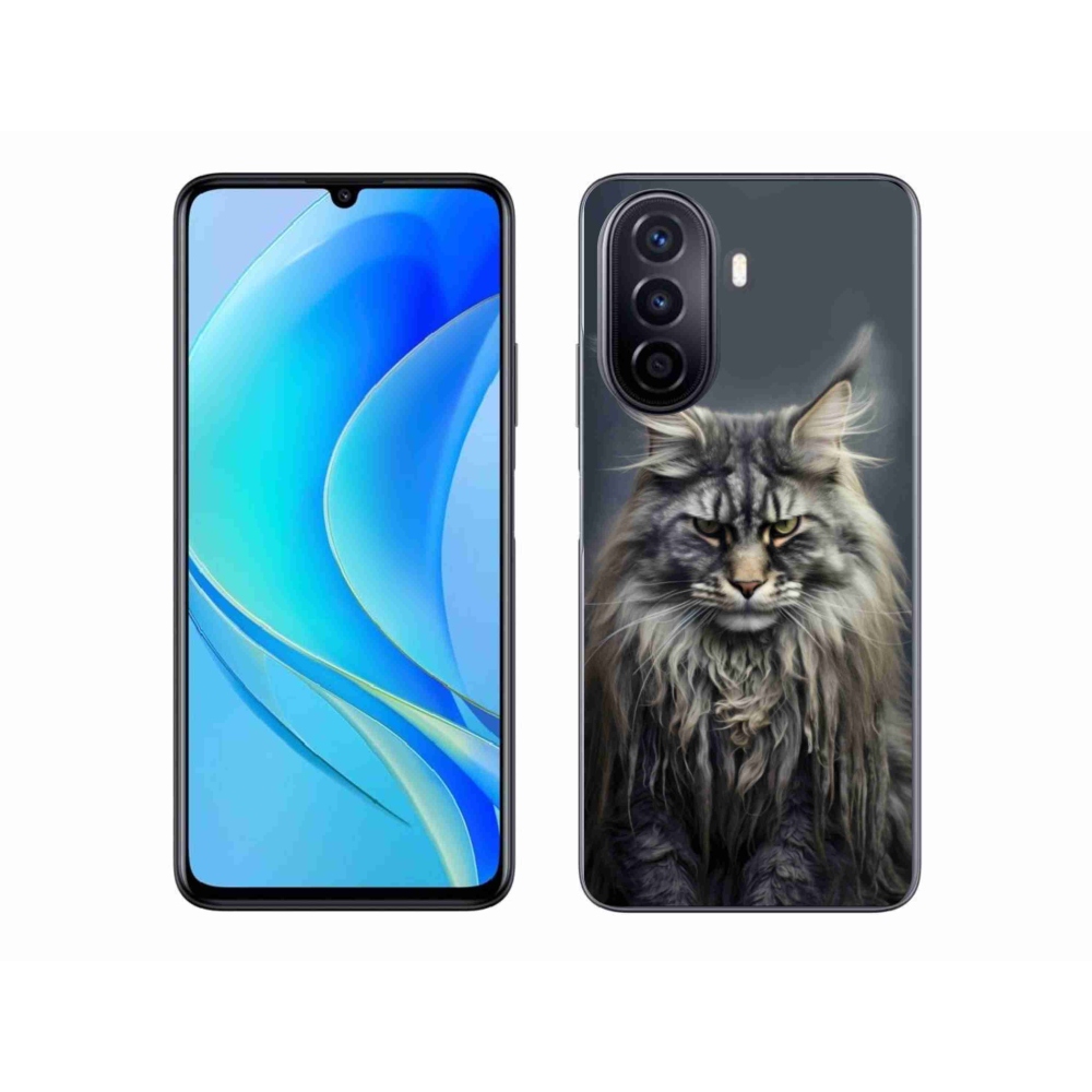 Gélový kryt mmCase na Huawei Nova Y70 - mačacie pohľad 4