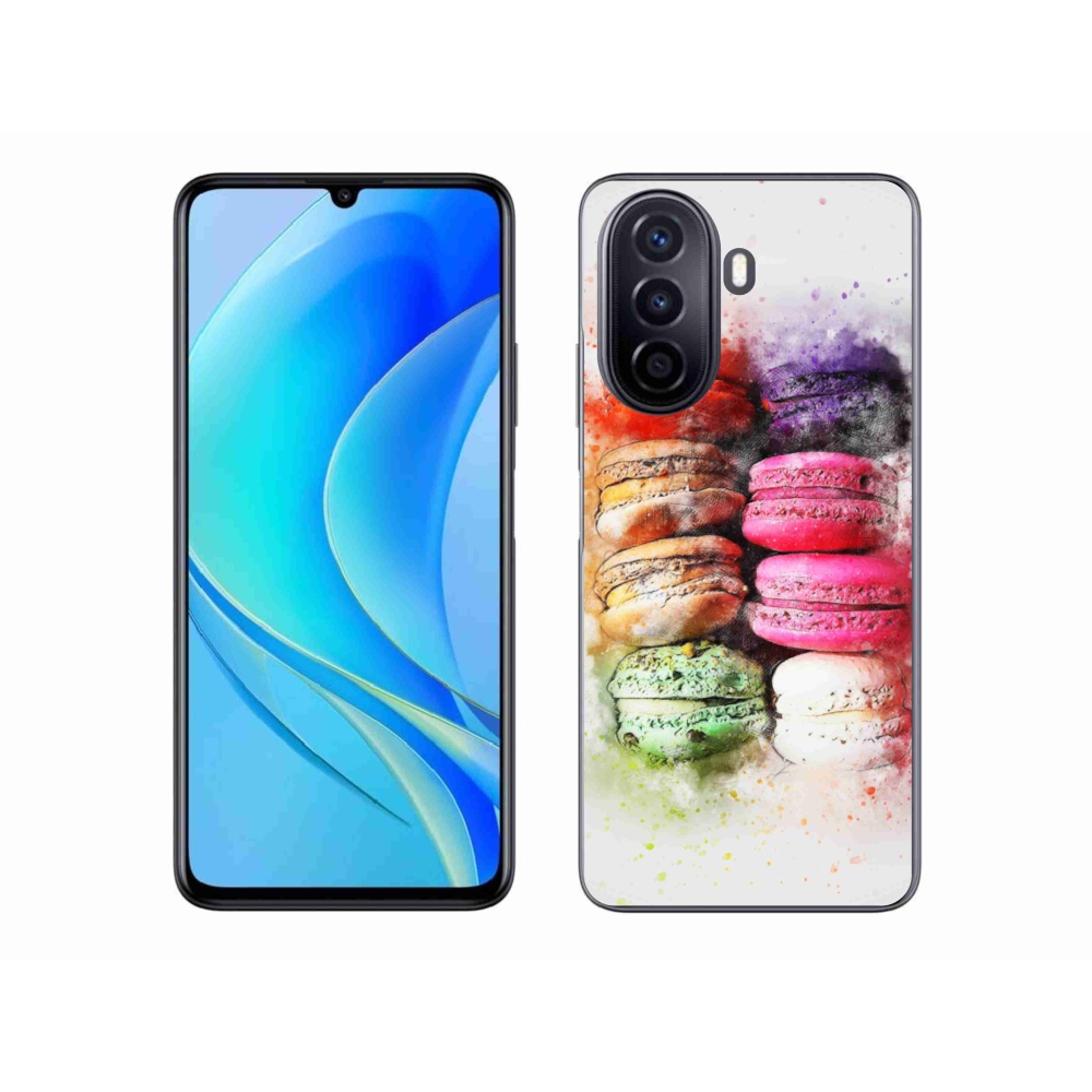 Gélový kryt mmCase na Huawei Nova Y70 - makrónky