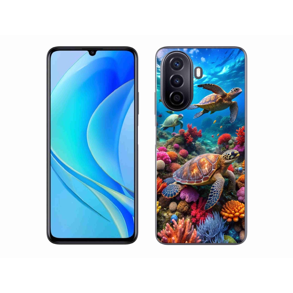 Gélový kryt mmCase na Huawei Nova Y70 - morský svet 2