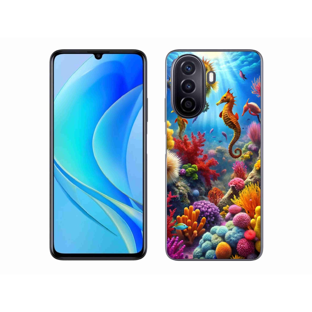 Gélový kryt mmCase na Huawei Nova Y70 - morský svet 3