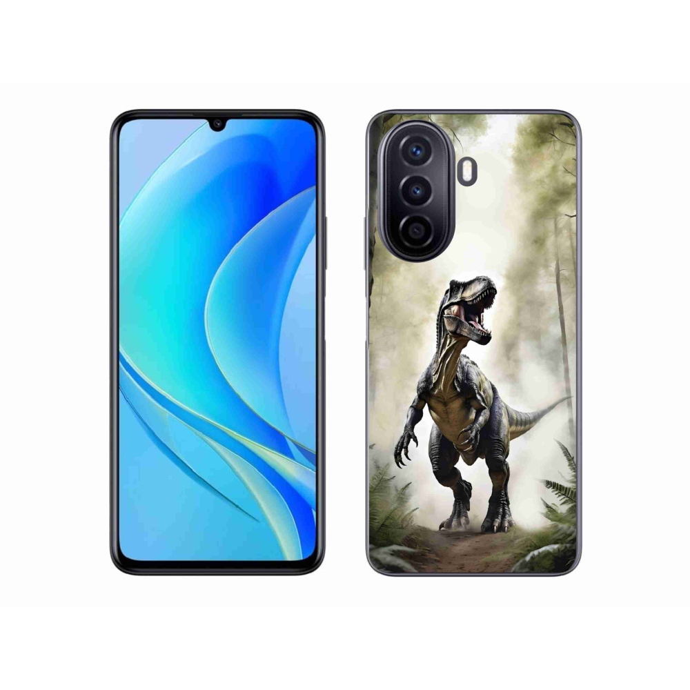Gélový kryt mmCase na Huawei Nova Y70 - naštvaný T-Rex
