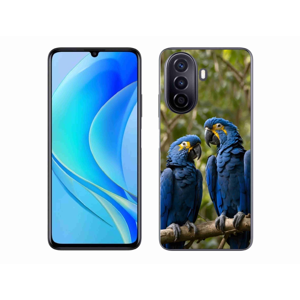Gélový kryt mmCase na Huawei Nova Y70 - papagájové duo