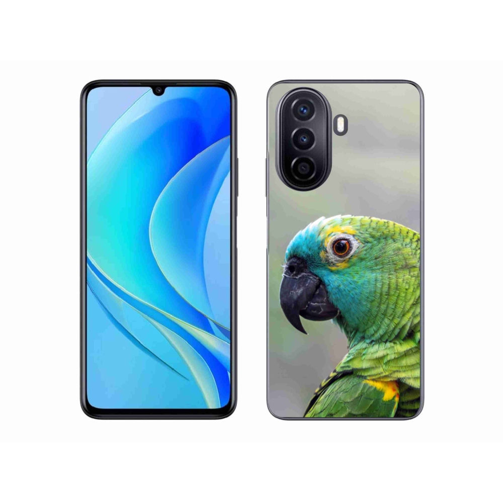 Gélový kryt mmCase na Huawei Nova Y70 - papagáj amazoňan