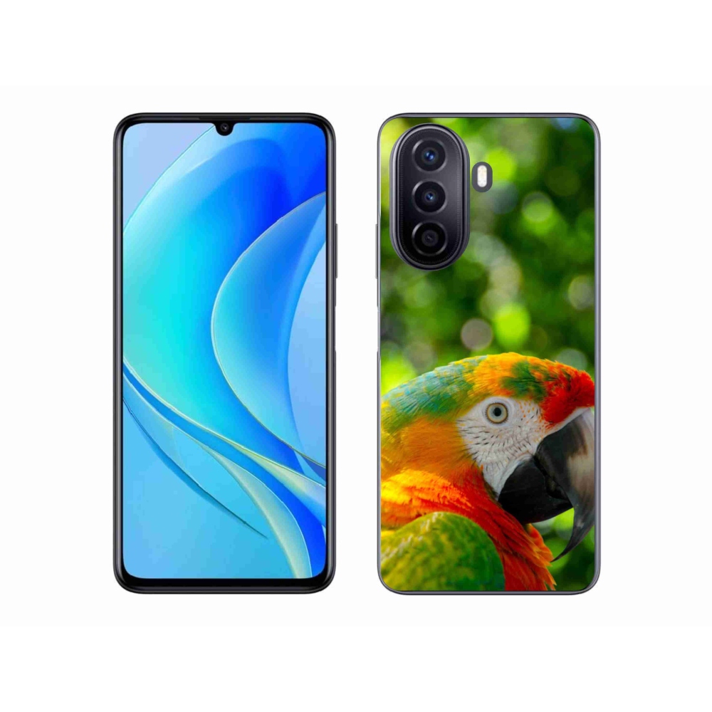 Gélový kryt mmCase na Huawei Nova Y70 - papagáj ara 3