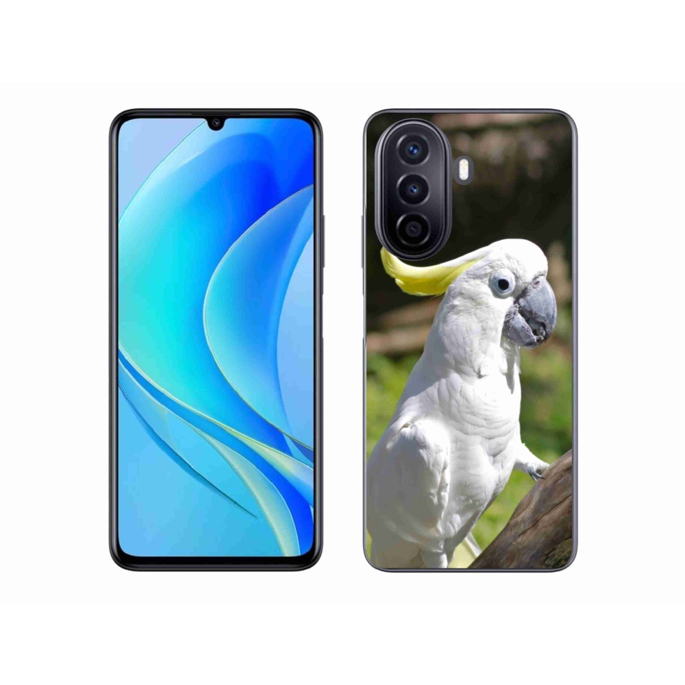 Gélový kryt mmCase na Huawei Nova Y70 - papagáj kakadu 2