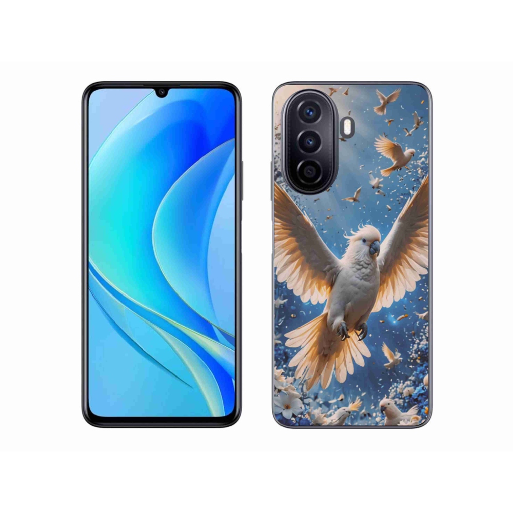 Gélový kryt mmCase na Huawei Nova Y70 - papagáj kakadu