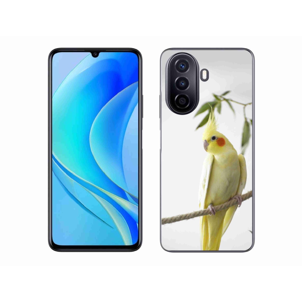 Gélový kryt mmCase na Huawei Nova Y70 - papagáj korela chocholatá