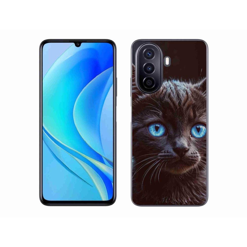 Gélový kryt mmCase na Huawei Nova Y70 - roztomilé mačiatko 7