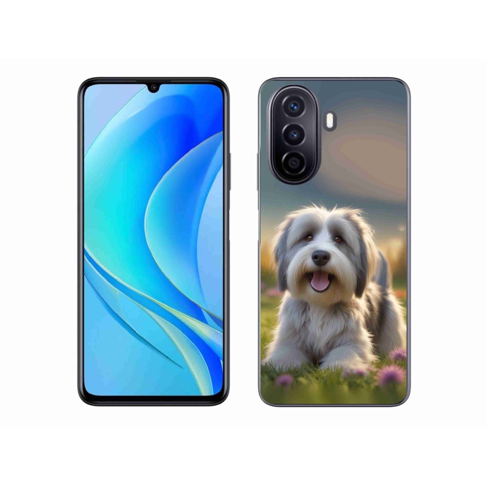 Gélový kryt mmCase na Huawei Nova Y70 - roztomilý havanský psík
