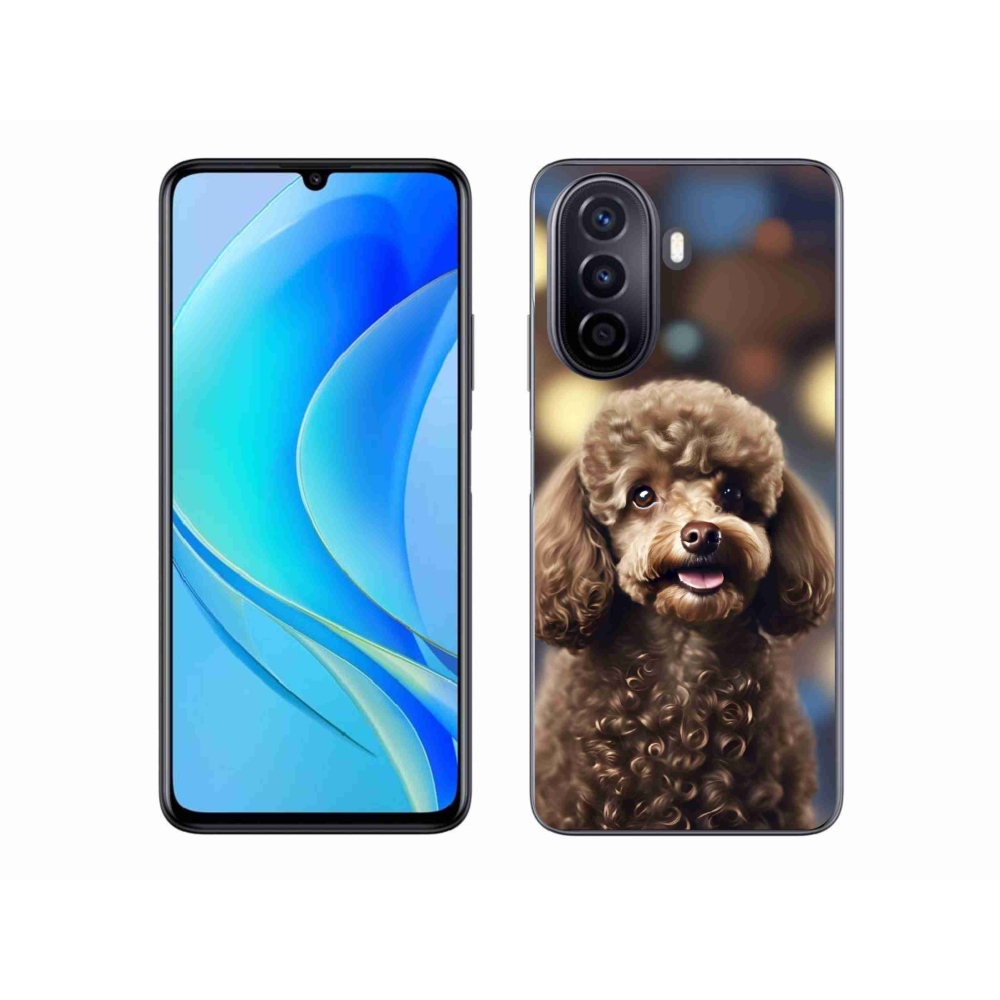 Gélový kryt mmCase na Huawei Nova Y70 - roztomilý pudel