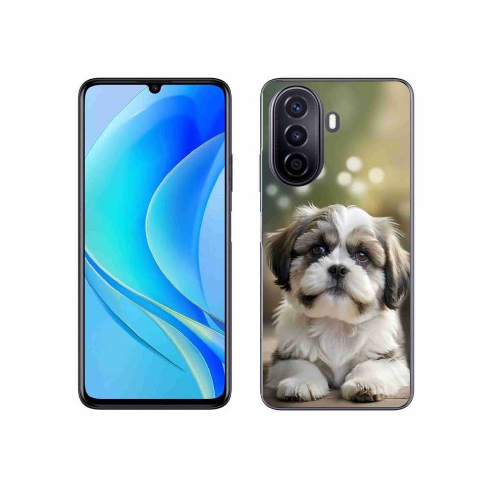 Gélový kryt mmCase na Huawei Nova Y70 - roztomilý shih-tzu