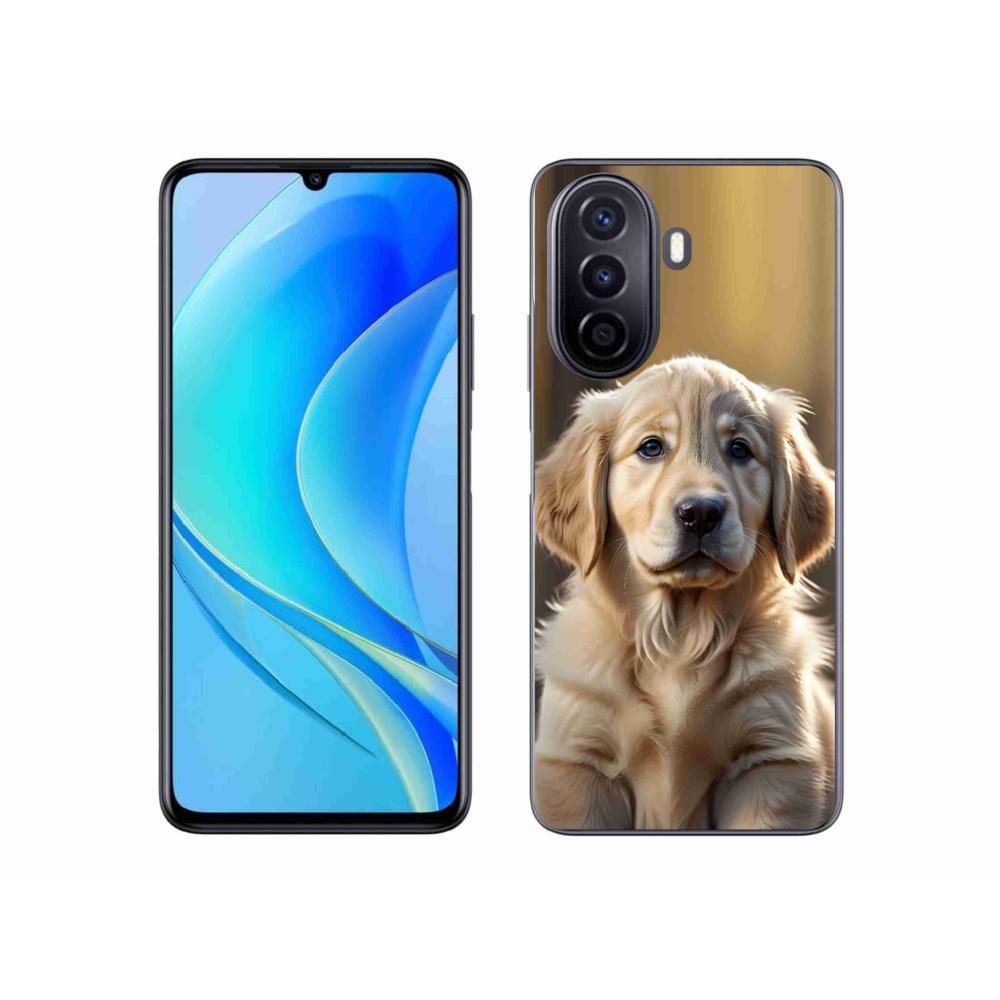 Gélový kryt mmCase na Huawei Nova Y70 - roztomilý zlatý retriever