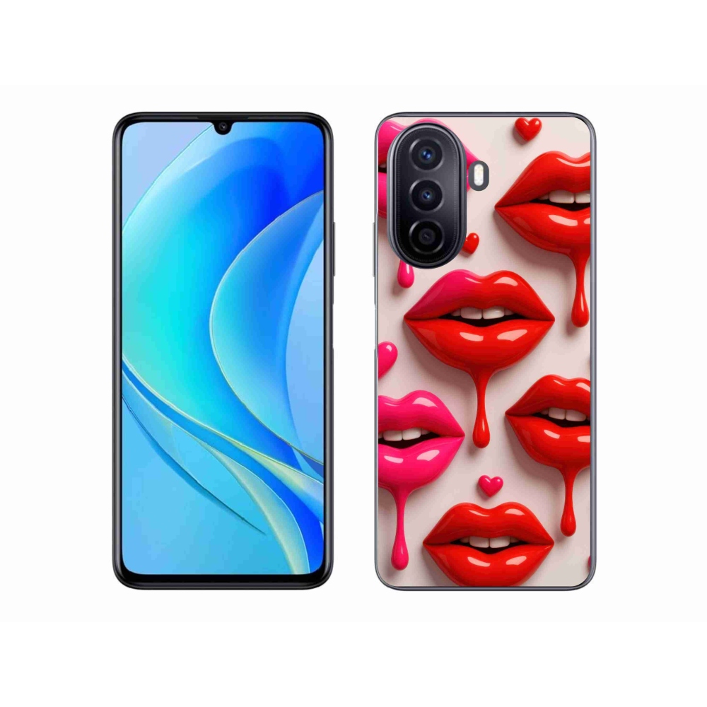 Gélový kryt mmCase na Huawei Nova Y70 - pery 2
