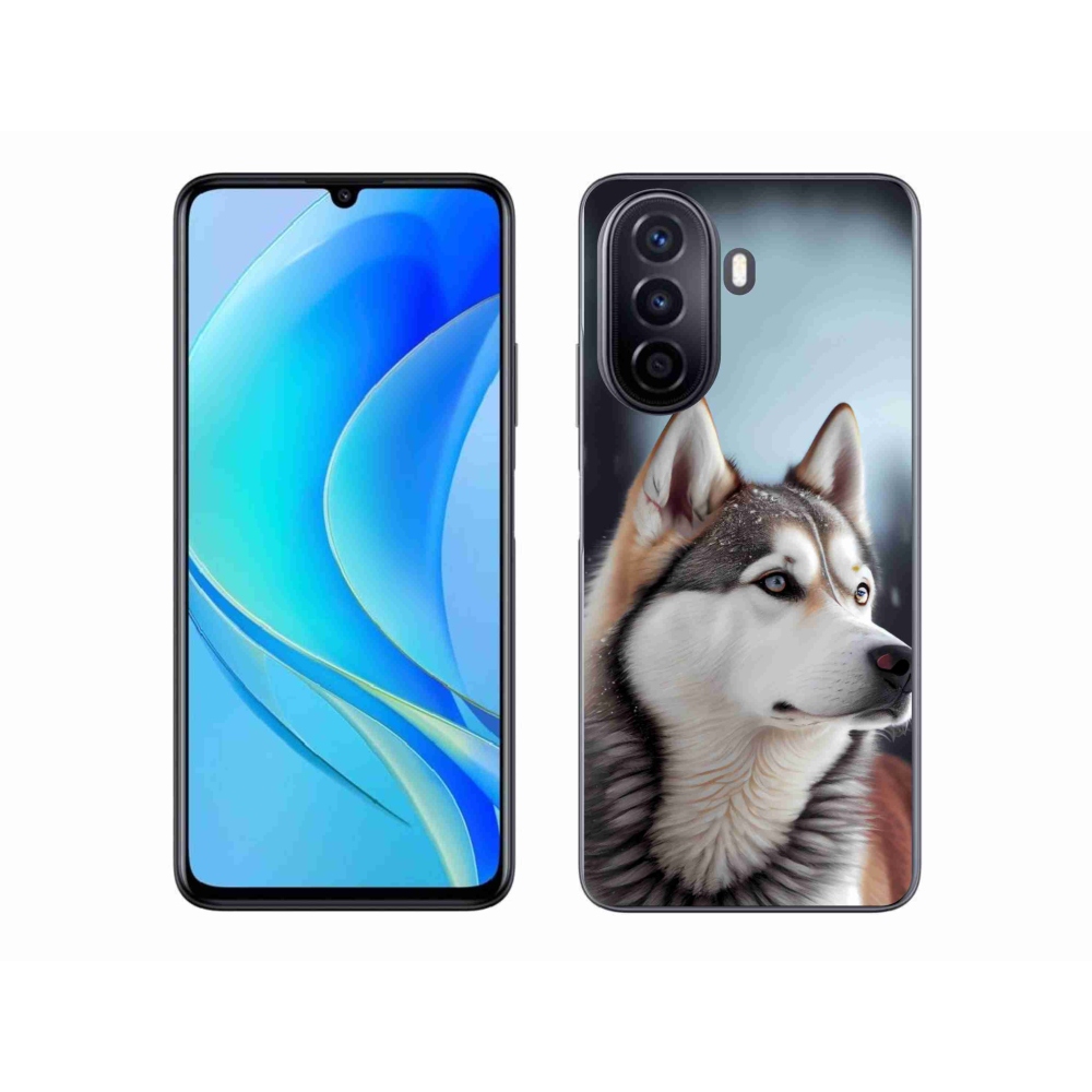 Gélový kryt mmCase na Huawei Nova Y70 - sibírsky husky