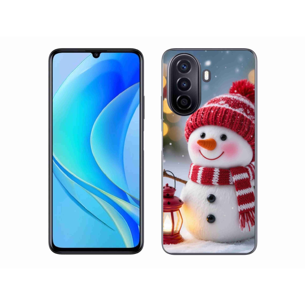 Gélový kryt mmCase na Huawei Nova Y70 - snehuliak 2