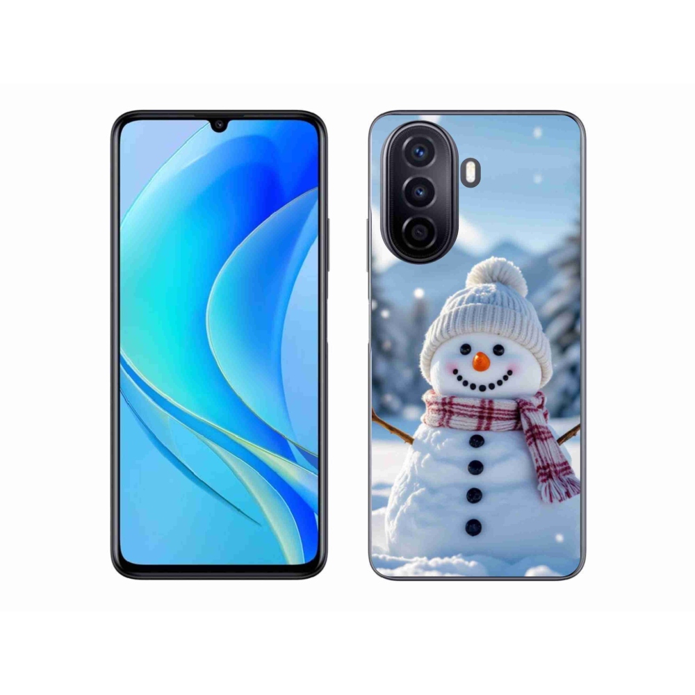 Gélový kryt mmCase na Huawei Nova Y70 - snehuliak 3