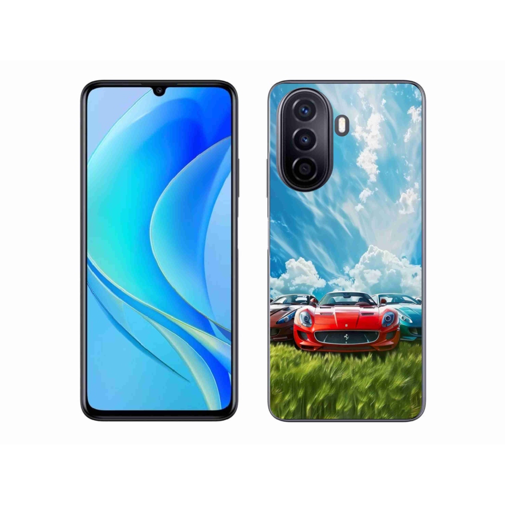 Gélový kryt mmCase na Huawei Nova Y70 - športové vozidlá