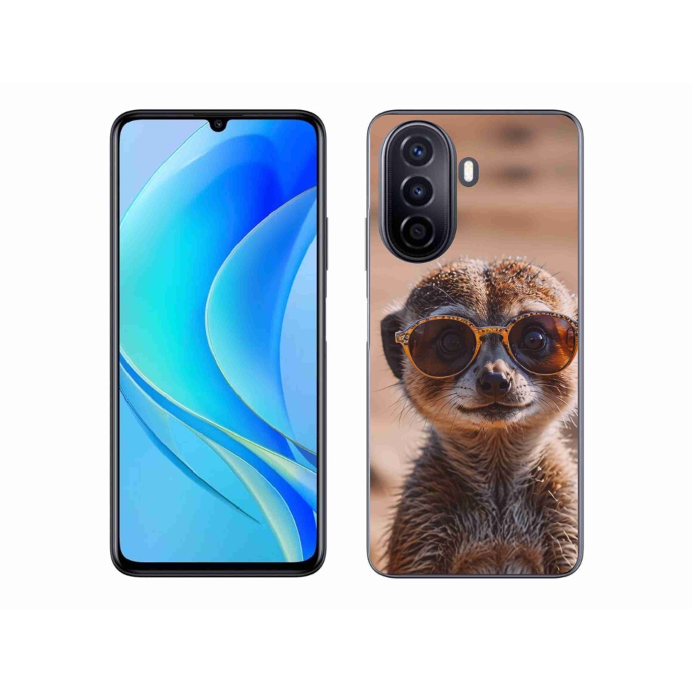 Gélový kryt mmCase na Huawei Nova Y70 - štýlová surikata