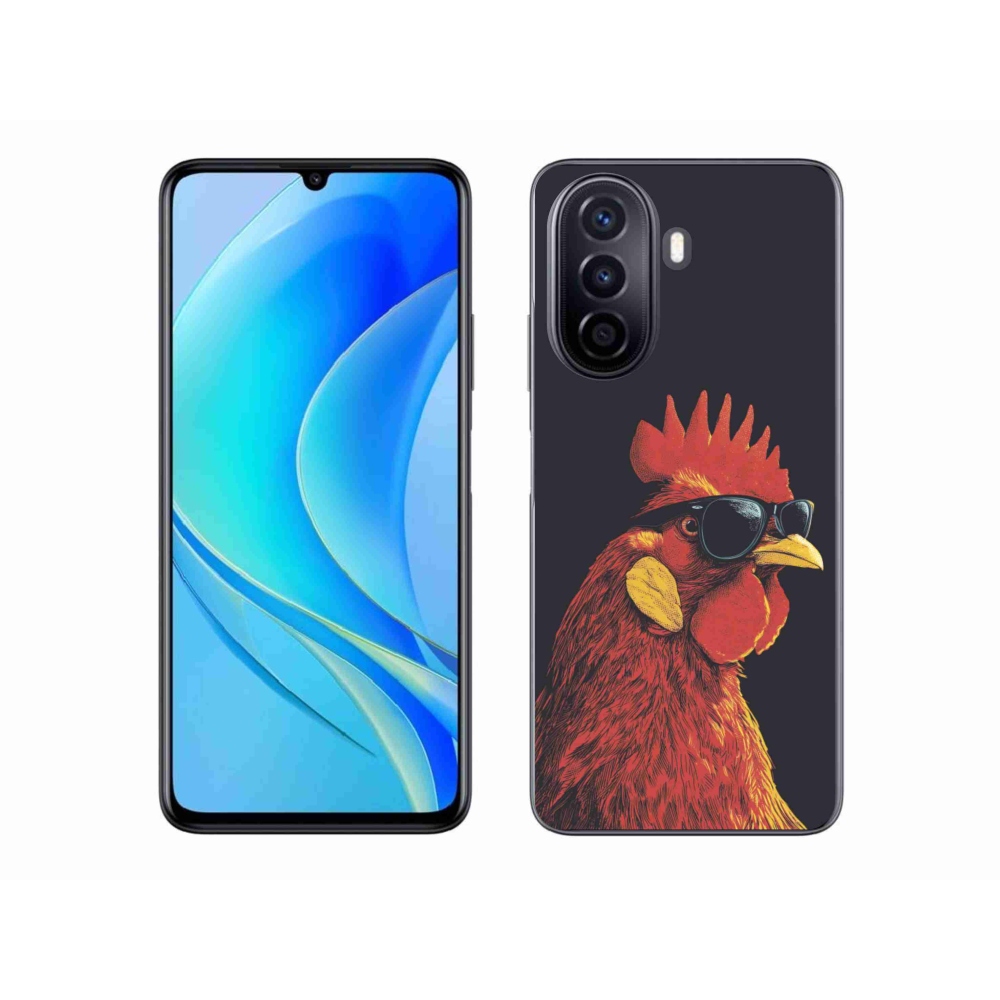 Gélový kryt mmCase na Huawei Nova Y70 - štýlový kohút