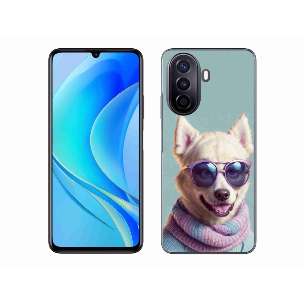 Gélový kryt mmCase na Huawei Nova Y70 - štýlový nemecký špic