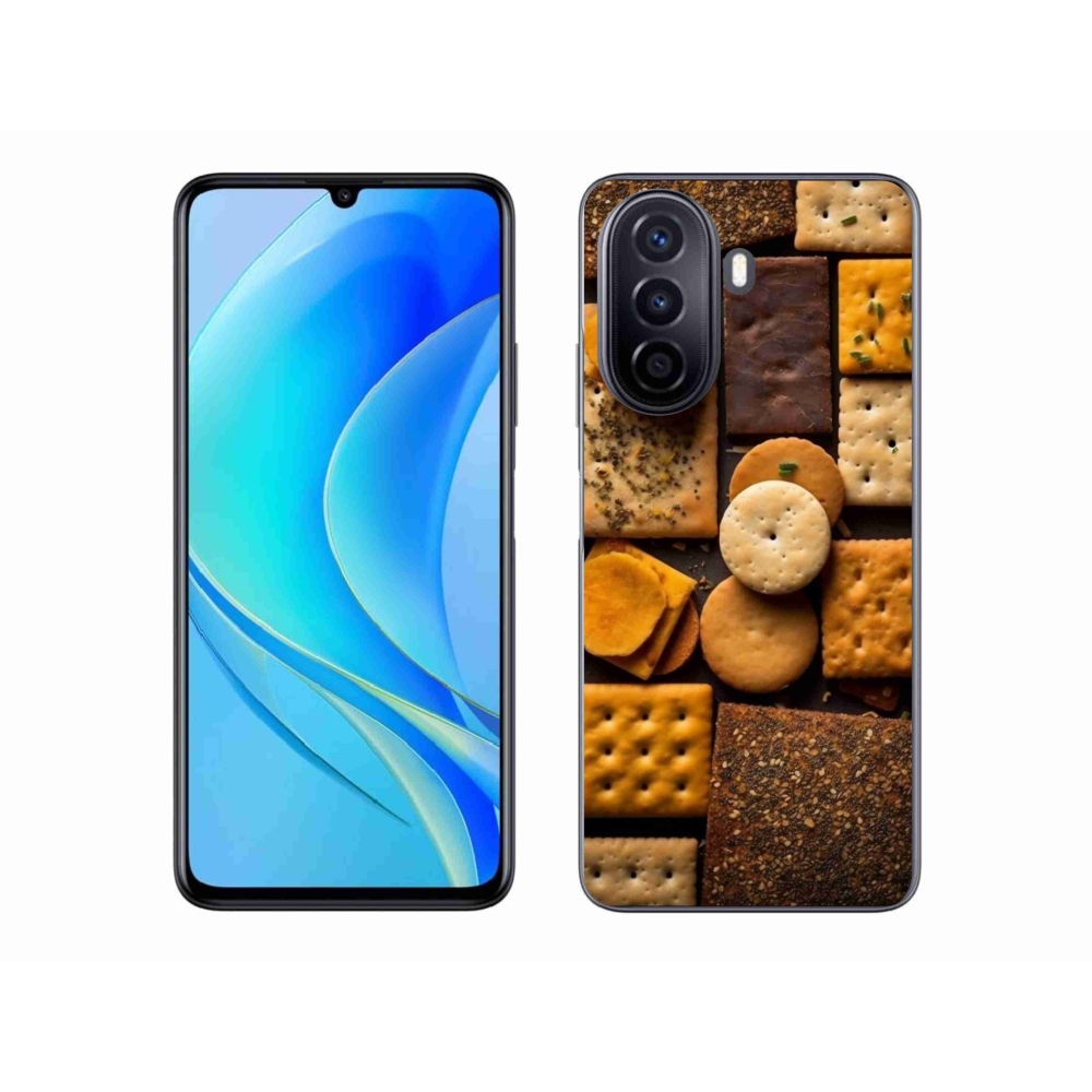 Gélový kryt mmCase na Huawei Nova Y70 - sušienky