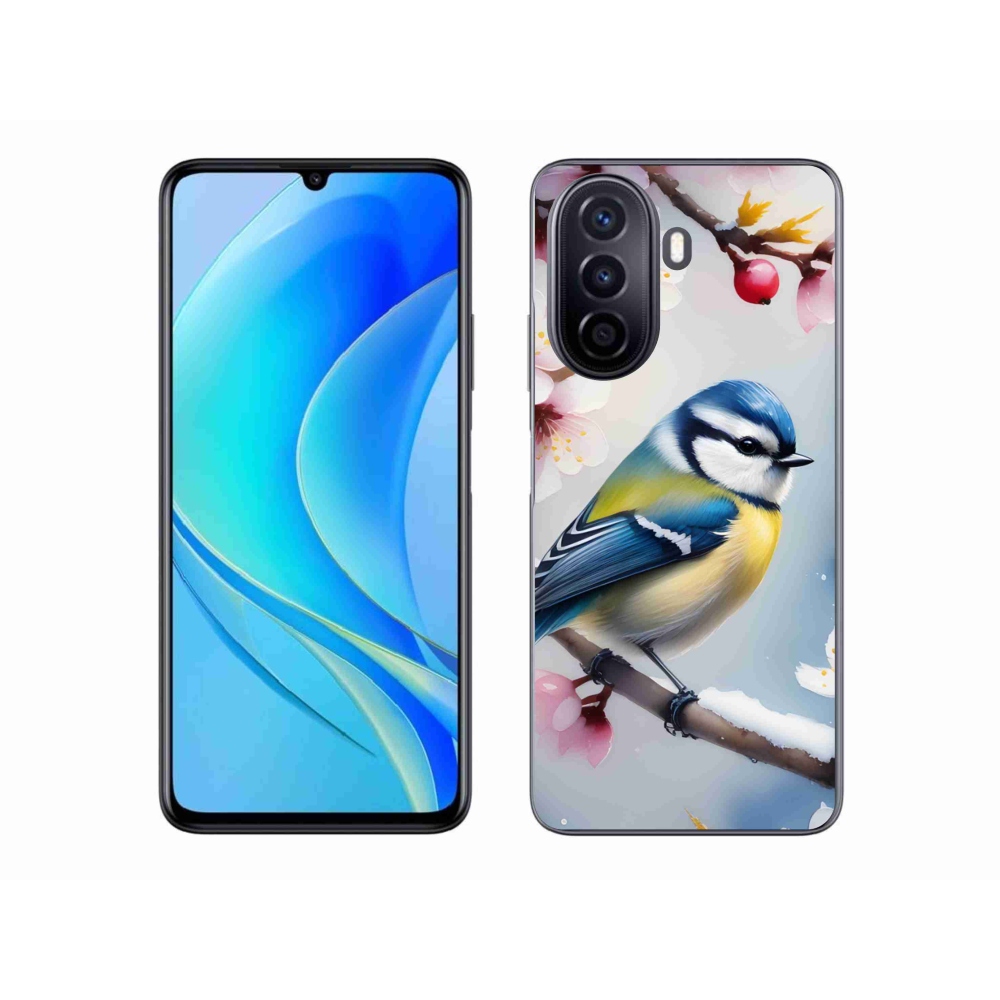 Gélový kryt mmCase na Huawei Nova Y70 - sýkorka