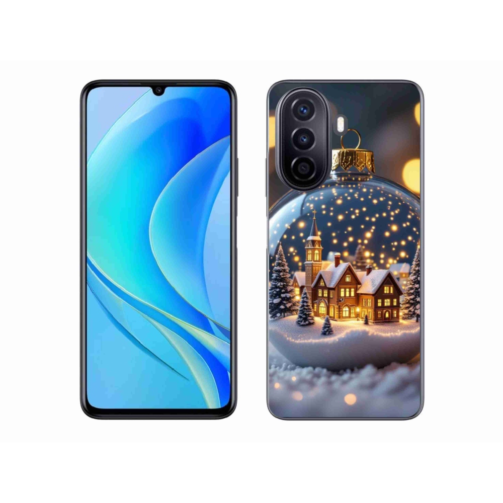 Gélový kryt mmCase na Huawei Nova Y70 - vianočné gule 4