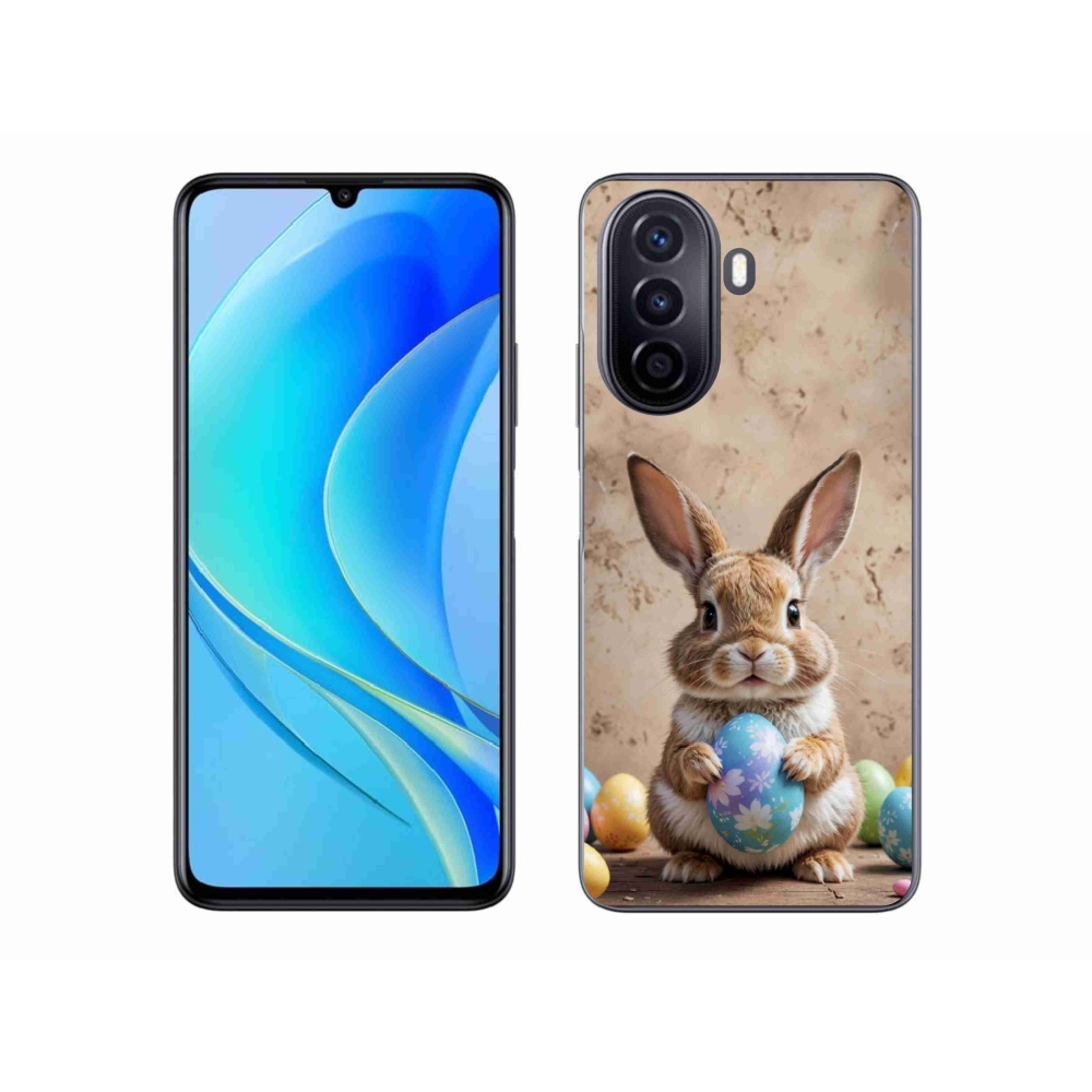 Gélový kryt mmCase na Huawei Nova Y70 - veľkonočný zajačik
