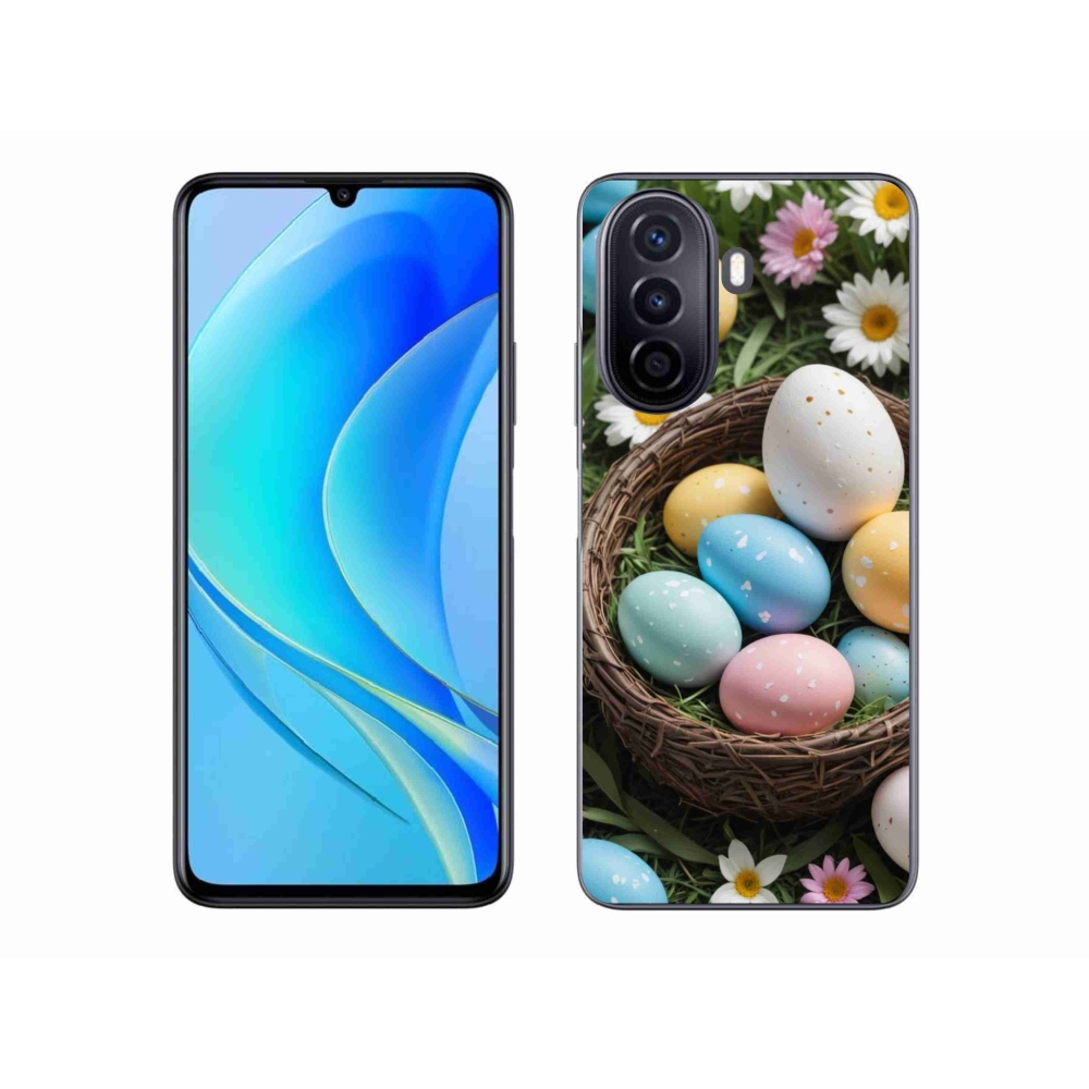 Gélový kryt mmCase na Huawei Nova Y70 - veľkonočné vajíčka 2